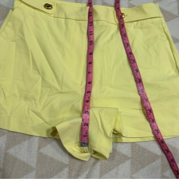 TANYA TAYLOR Women's Brett High Waist Shorts, Zest - Picture 7 of 7